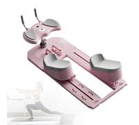 Entrenador de giro y estiramiento de la columna vertebral: máquina de arrastre de ajuste de 3 niveles con soporte para teléfono y estirador trasero desmontable
