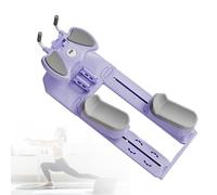 Entrenador de giro y estiramiento de la columna vertebral: máquina de arrastre de ajuste de 3 niveles con soporte para teléfono y estirador trasero desmontable
