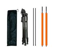 Entrenador de Golf - Palos de Alineación de Golf Ajustables 360 Grados - Soporte Trípode Con Holder Para Smartphone Y Equipo De Enseñanza Para Calentamiento En Interiores Hogar Y Jardín - Para Exterio