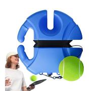 Entrenador de golpe de tenis, base portátil de PE con pelota de goma, ayuda para ejercicios recurrentes, organización deportiva eficiente, soluciones de ocio, sistemas de equipamiento, zona de fitness