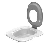 Entrenador de inodoro para gatos - Bandeja de portátil para gatos | de tren de orinal reutilizable para mascotas para enseñar a usar el inodoro