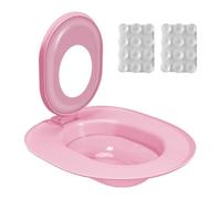 Entrenador de Inodoro para Gatos - Kit de Reutilizable, Adaptador de higiene de Mascotas, de Orinal Lavable para baño felino, solución de acondicionamiento de baño Duradero, Herramienta