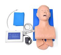 Entrenador de intubación de vías respiratorias, modelo de simulación de gestión de las vías respiratorias nasales orales para educación médica, práctica y estudio de ciencias