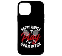 Entrenador de juego de bádminton Happy Shuttlecock jugador de bádminton Carcasa para iPhone 12 mini