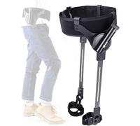 Entrenador de marcha ajustable: ayuda de rehabilitación de hemiplejia con soporte de exoesqueleto para recuperación de accidentes cerebrovasculares y movilidad de ancianos