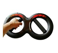 Entrenador de músculos de mano: agarre de resistencia ajustable, figura ergonómica en ocho | de rutina de desarrollo dirigido al antebrazo, método integral de mejora de potencia de las extremi
