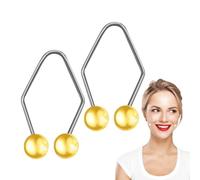 Entrenador de músculos faciales, entrenador de mejillas portátil para una sonrisa natural y segura | Dispositivo de entrenamiento de belleza facial para dormir, leer, trabajar, escribir, aprender