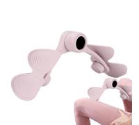Entrenador de músculos piso pélvico: ejercicio de muslo interno compacto, herramienta de fuerza de glúteos | Forma de resistencia ergonómica, tema de recuperación posparto, marco de agarre ajustab