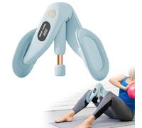 Entrenador de Muslos, 7 - 16 Kg Resistencia Ajustable, LED Ejercitador Suelo Pelvico, Multifuncional Entrenador de Cadera, Entrenador de Suelo Pélvico, Suelo Pelvico Máquina de Ejercicio