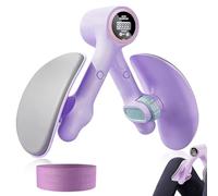 Entrenador de muslos, entrenador de muslos, entrenador de suelo pélvico, entrenador de cadera, contador automático, rotación de 360 grados para piernas, caderas, espalda, gimnasio en casa o yoga