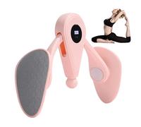Entrenador de muslos,Máquina de modelado portátil - Dispositivo de entrenamiento para los muslos con pantalla contador | Para mujeres, hombres y niñas gimnasio en casa Yoga Pilates