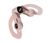 Entrenador de muslos para mujer, 2 modos de temporización, recargable por USB, 360 grados, ajustable, equipo de ejercicio interior de muslo, para pilates, gimnasio, recuperación posparto, estudio de