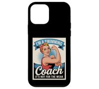 Entrenador de Natación Apreciación Escuela Niñas Natación Equipo Carcasa para iPhone 12 mini
