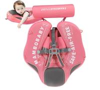 Entrenador de natación-Flotación de piscina para bebés no influido | Cojín de agua infantil, cómodo soporte de natación para niños pequeños | Anillo flotante de seguridad ajustable para niñas, diversi