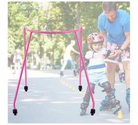 Entrenador de patinaje para niños con ruedas universales, andador de patinaje ligero para niños pequeños, mejora el equilibrio y la seguridad