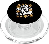 Entrenador de Perros Pawfessional, Divertido y Estampado de Patas PopSockets PopGrip para MagSafe