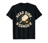 Entrenador De Pickleball Deporte Pala Coach Camiseta