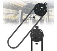 Entrenador de poleas，Entrenador de cuerda infinita，Sistema cable-polea resistencia ajustable - Para resistencia muscular，ejercicios aeróbicos extremidades superiores，coordinación corporal