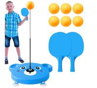 Entrenador de -pong - Juego de entrenamiento de pong, máquina de entrenamiento portátil de -pong de 37,4 x 8,27 pulgadas | Juego de entrenamiento para entrenador de pelotas de pong Sucker
