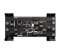 Entrenador de prensa de acordes de guitarra, entrenador de acordes de guitarra para adultos - Artefacto de guitarra - Sistema de aprendizaje de acordes, ayuda con guitarra, herramienta de artefacto de