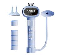 Entrenador de pulmones - Ejercitador respiratorio portátil | Entrenador pulmonar natural de respiración profunda | para adolescentes, niños y niñas, hogar, al aire libre, aula, escuela, deportes