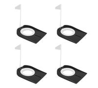 Entrenador de Putt de precisión con ensamblaje magnético Configuraciones fáciles para Mejorar la alineación y Control de Distancia Varias Edades Ayuda para Poner en casa