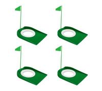 Entrenador de Putt de precisión con ensamblaje magnético Configuraciones fáciles para Mejorar la alineación y Control de Distancia Varias Edades Ayuda para Poner en casa