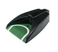 Entrenador de putting - PP 16,5x27x6cm | Entrenador de putting de golf con mecanismo de retorno automático de bola, diseño de ángulo ajustable, ayuda a la práctica interior y al aire libre para homm
