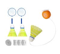 Entrenador De Rebote Bádminton: Nailon, Diseño Ajustablede Rebote para Un Solo Jugador | Juego Práctica Portátil, Kit Completo De Accesorios, Entrenador Debádminton para Práctica Personal,
