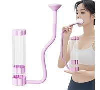 Entrenador de respiración, Aparato de ejercicio pulmonar, Aparato Abdominal Compacto de entrenamiento muscular para hombres adultos, atleta, gimnasio, viaje a casa