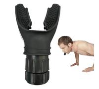 Entrenador de respiración deportiva,Dispositivo de entrenamiento de respiración - Entrenador pulmonar de respiración profunda,Con perilla de intensidad ajustable, herramienta de respiración, ejercitad