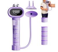 Entrenador de respiración, dispositivo de entrenamiento de capacidad pulmonar portátil, herramientas de mancuerna para respirar músculos pulmonares para adolescentes, niños, niñas, jóvenes, aula