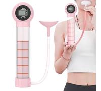 Entrenador de respiración, dispositivo de entrenamiento respiratorio, herramienta de ejercicio de respiración de resistencia ponderada, potenciador de capacidad pulmonar con conteo digital para fuerza