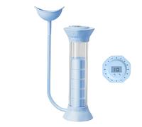 Entrenador De Respiración Muscular - Entrenador Respiratorio | Herramienta De Fitness De Ejercicio De Fuerza Pulmonar | Ejercitador Pulmonar De Respiración Profunda, Un Espirómetro Incitativo De Una