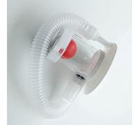 Entrenador de respiración para inhalación, entrenador pulmonar, entrena la expansión pulmonar y fortalecer los pulmones, espirómetro incentivo, entrenador de respiración con una bola y boquilla