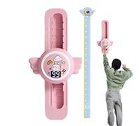 Entrenador de salto de altura táctil - Componente electrónico ABS, contador de altura ajustable, medidor de salto vertical de 15 niveles | Divertido juguete deportivo con iluminación de difusión para