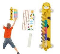 Entrenador de salto vertical, ABS, 14.17 pulgadas, herramienta de regla de alcance, ajustable, ayuda de ejercicio de medición de altura, contador de fitness para niños para práctica en casa, escuelas