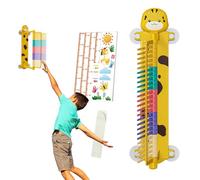 Entrenador de Salto Vertical para niños, Prueba de Alcance de Altura, Poste de Habilidad de Salto, de Entrenamiento Ajustable, Herramienta de educación física, desafío de Movimiento Vertical