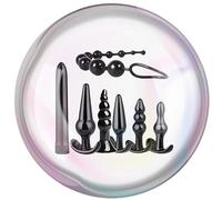 Entrenador De Silicona Multifuncional Negro Con Accesorios De Forma Diferente, Combinado Con Equipo De Fitness Para Entrenamiento De Flexibilidad --Accesorios De Entrenamiento- Z + 5 ( 7 Piezas)