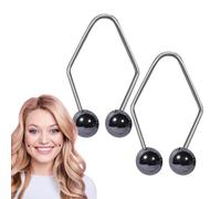 Entrenador de sonrisa, Entrenador muscular de moda de acero inoxidable, herramienta de belleza para elevación de mejillas, hoyuelos naturales fáciles de llevar, ejercicio muscular facial para un