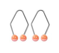 Entrenador de sonrisas naturales | Equipo de entrenamiento de sonrisa de acero inoxidable fácil de limpiar | Productos de belleza facial para una sonrisa mientras aprende, trabaja, lee, escribe