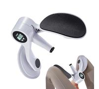 Entrenador de suelo pélvico: entrenador de fuerza de cadera ajustable, ejercitador de contador digital | Equipo de entrenamiento interno del muslo para recuperación posparto diaria, práctica de equili