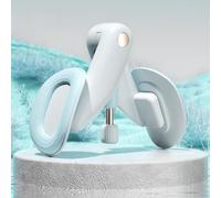 Entrenador de suelo pélvico, LED con entrenamiento muscular basal ajustable, reparación de muslos de recuperación posparto de Kegel (azul (modelo básico))