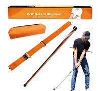 Entrenador de Swing de Golf, Ayuda de entrenamiento de Swing de Golf - Bastones de entrenamiento de Ayuda al de | Bastón de alineación, entrenadores de para Una precisión