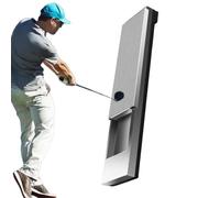 Entrenador de swing de golf: ayuda para la práctica ajustable, estructura y duradera, mango de fácil agarre | Mejore la precisión del swing, la fuerza y la flexibilidad para golfistas princi