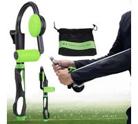 Entrenador de swing de golf, entrenador de agarre de golf, control cuadrado 2 en 1, retroalimentación instantánea basada en la sensación, ayuda de entrenamiento, kit de agarre de golf, fija tu