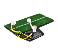 Entrenador de swing de golf - simulador de swing de ejercicio, ayuda de entrenamiento de golf de longitud ajustable con guía de orientación, entrenador de ejercicios de acero con mango, equipo de