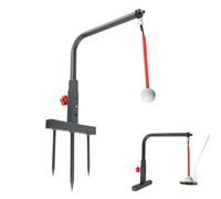 Entrenador de swing de golf Soporte de alineación de altura ajustable