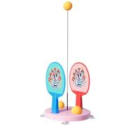 Entrenador de tenis de mesa, eje de entrenamiento de tenis de mesa con raqueta, accesorios deportivos individuales para ejercicio, uso en interiores y exteriores, hogar, gimnasio, escuela, clubes