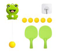 Entrenador de Tenis de Mesa para Colgar, Equipo de Entrenamiento de Ping Pong Ajustable Interior Ping Pong Set no Necesita Mesa de Tenniser, Dispositivo de Entrenamiento de Tenis de Mesa para Niños